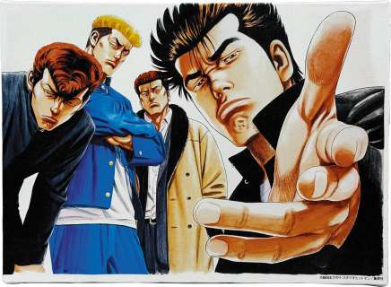 Masanori Morita Color Reproduction Illustration "Rokudenashi Blue" | Mandarake (Big Web)