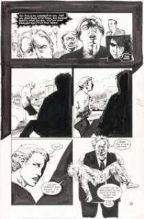 Mike Dringenberg and Malcolm Jones III - Sandman #14 Story Page 36 Original Art (DC, 1990).