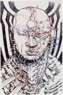 Eric Canete Cyborg #17 Cover Original Art (DC, 2017).