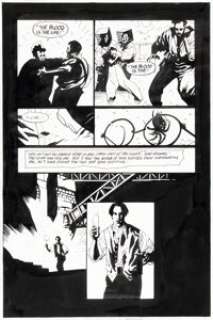 Mike Mignola and John Nyberg Bram Stoker‘s Dracula #1 Story Page 21 Original Art (Topps, 1992).