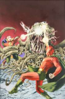 John Watson JSA Strange Adventures #1 Cover Painting Original Art (DC, 2004).