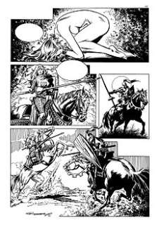 Romero, Enric Badia | Enric Badia Romero - original comic art page - Axa - Page volante - Exemplaire unique - (1988) | Catawiki