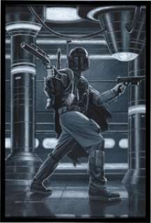 Greg Hildebrandt - Bounty Hunter Boba Fett Painting Original Art (2021). | Heritage