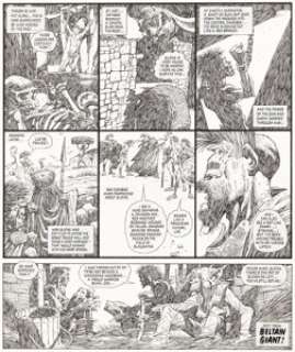 Mike McMahon 2000 AD #335 Sláine Story Page 6 Original Art (Fleetway, 1983).