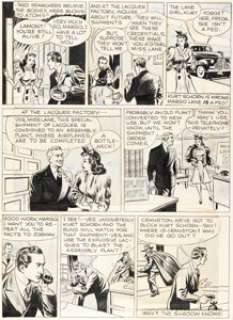 Vernon Greene Shadow Comics Story Pages Original Art Group of 2 (Street and Smith, 1941). (Total: 2 Original Art)