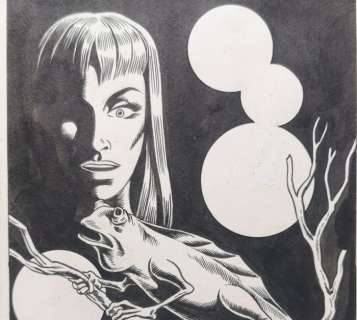 Magnus | Magnus - Splash original page - Satanik n. 116 Kamalo" | Catawiki