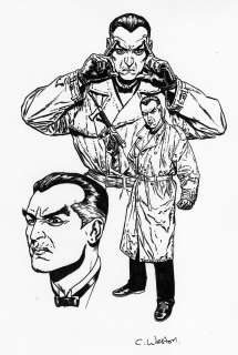 CHRIS WESTON 2007 THE TWELVE MODEL SHEET