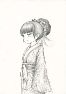 Rensuke Oshikiri’s hand-drawn Hand-Drawn Illustration | Mandarake (Big Web)