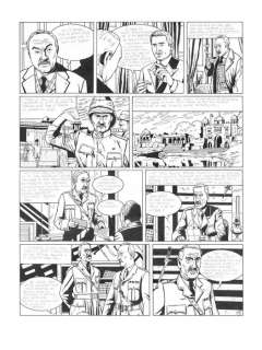 Marniquet, Frédéric | Marniquet, Frédéric - Planche originale - Les Mystères de Whitechapel T1 - Sir Henry Chapman - (2009) | Catawiki