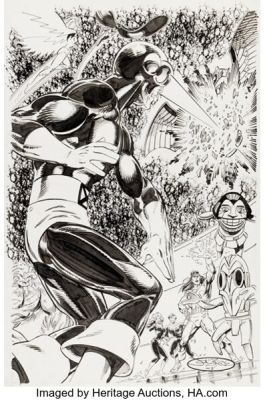John Byrne - X-Men Portfolio Plate Illustration Original Art (1993). | Heritage