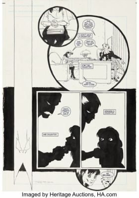 Tim Sale Grendel: Devil Child #2 Story Page 13 Original Art (Dark Horse, 1999). | Heritage