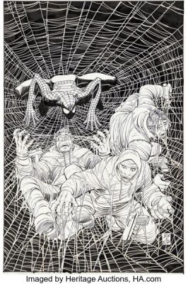 John Romita Jr. The Amazing Spider-Man #503 Cover Original Art (Marvel, 2004). | Heritage