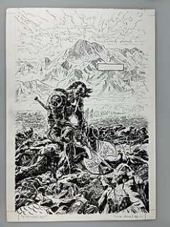 Banovic | Banovic, Sinisa - Dessin original - La première race - (2010) | Catawiki