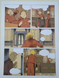 Durieux, Christian | Durieux, Christian - Planche originale couleur - Le Spirou de... T16 - Pacific Palace - (2021) | Catawiki