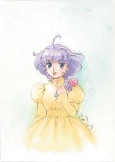 Akemi Takada Hand-Drawn Color Illustration "Creamy Mami, the Magic Angel" | Mandarake (Big Web)