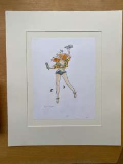 Franka - Aquarelle "Beach Club" + boekje MEGA-editie I - (1990) | Catawiki