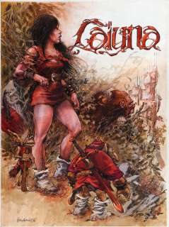 Hausman | Laïyna, illustration Ã  l’encre de Chine et Ã … | Millon