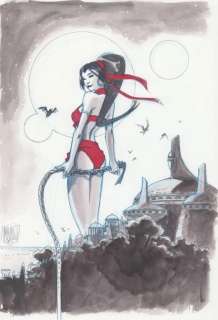 Floch. Dessin original non nominatif Cixi de Troy | BDEnchères