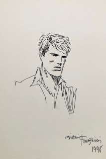 Freghieri, Giovanni - 1 Original drawing - Dylan Dog - 1998 | Catawiki