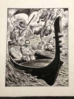 Buzzelli, Guido - 1 Original drawing - Martin Tentatore - 1988 | Catawiki