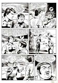 Donatelli, Franco - 5 Original page - Zagor #209 - "La maschera dell’odio" - 1982 | Catawiki