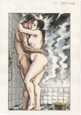 Shiro Kasama Hand-Drawn Color Illustration | Mandarake (Big Web)