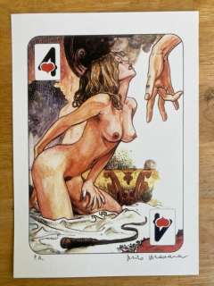 Milo Manara - Grifo Edizioni - "Vier Herzen" - von Manara signiert | Catawiki