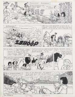 François Bel | Sidonie Fleurdepois - 1969 Planche originale Ã  l’encre de | Septimus