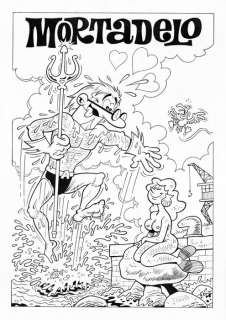 Redo, Jordi David - 1 Original drawing - Clever and Smart - Aquaman | Catawiki