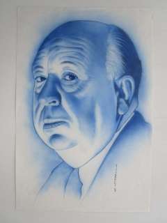 Pittarelli - 1 Pencil drawing - Alfred Hitchcock - 2007 | Catawiki