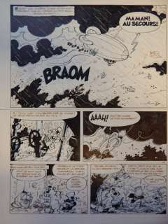 Walli - 1 Original page - Chlorophylle T13 - Le Testament d’Anthracite - 1987 | Catawiki