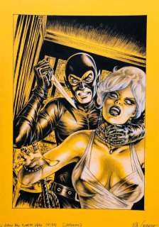 Nik Guerra - 1 Original colour page - Il Giallo del fumetto Nero - “Jnfernal” tavola n. 17 - 2023 | Catawiki