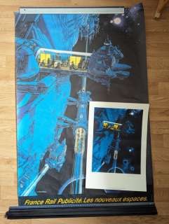 Mézières, Jean-Claude - 2 Offset Print - Valerian et Laureline - Le Dernier train supplémentaire | Catawiki