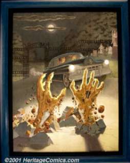 Johnny Craig - Original Cover Art Recreation of Vault of Horror #26 . Johnny Craig, one of the true giants of - | Heritage