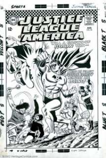 Carmine Infantino and Murphy Anderson - Original Cover Art for Justice League of America #55 (DC, 1966). A - | Heritage