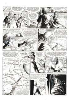 Mitton, Jean-Yves | Original page (p.5)  - Vae Victis! 12  - Adua, une louve hurle dans Avaricum  - (2001) | Catawiki