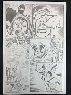 Castellini, Wolfman - 1 Original page - Man and Superman | Catawiki