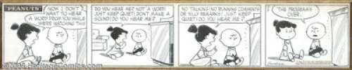 Charles Schulz - Original Art for Peanuts Daily, dated 12-3-53 (United Features Syndicate, 1953). Poor, - | Heritage