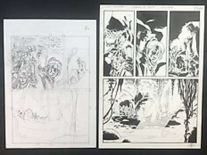 Matteoni, Giuseppe - 2 Original page - Dragonero - Il Sangue del Drago - 2013 | Catawiki