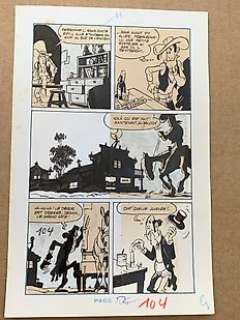 Morris - 1 Bromure originale - Lucky Luke T7 - L’Élixir du Docteur Doxey - 1964 | Catawiki