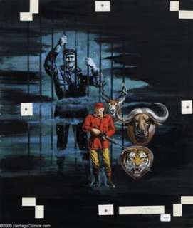 George Evans (attributed) - Twilight Zone # 01-860-210 Cover Original Art (Dell, 1962). You‘re traveling through -