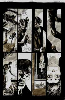 Paul Gulacy Charles Yoakum - The Grackle #3 P 15 (Sold Live on ‘Dueling Dealers of Comic Art‘ Episode #87 Podcast on 9-21-2022 Watch It Here!