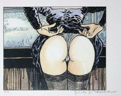 Milo Manara - 1 Print - Il Gioco 2 - 1993 | Catawiki