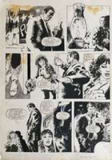 Gustavo Trigo - Original page cm. 37x52. Ink. Mint