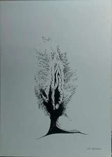 Luciano Bernasconi, alias: Lube, Saint Germain - Hard - 1 dessin original - 1990 | Catawiki