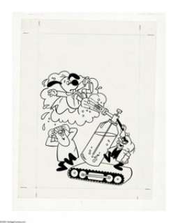 Western Publishing Artist - Underdog Cover Original Art, Group of 4 (Gold Key, 1975). There’s no need to fear -- - | Heritage