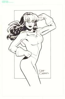 Gene Gonzales - Rogue From the X-Men Commission - Signed