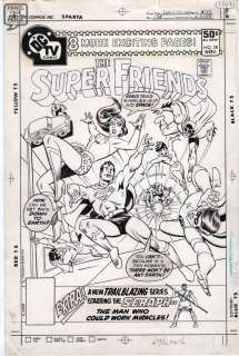 Ramona Fradon - Super Friends 38 Cover