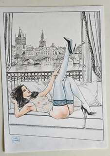 Luca Raimondo - 1 Original drawing - "Praga" - "Praga" - 2024 | Catawiki