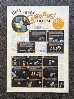 Ware, Chris | Ware, Chris - 1 Silkscreen - Ruin your life draw cartoons | Catawiki